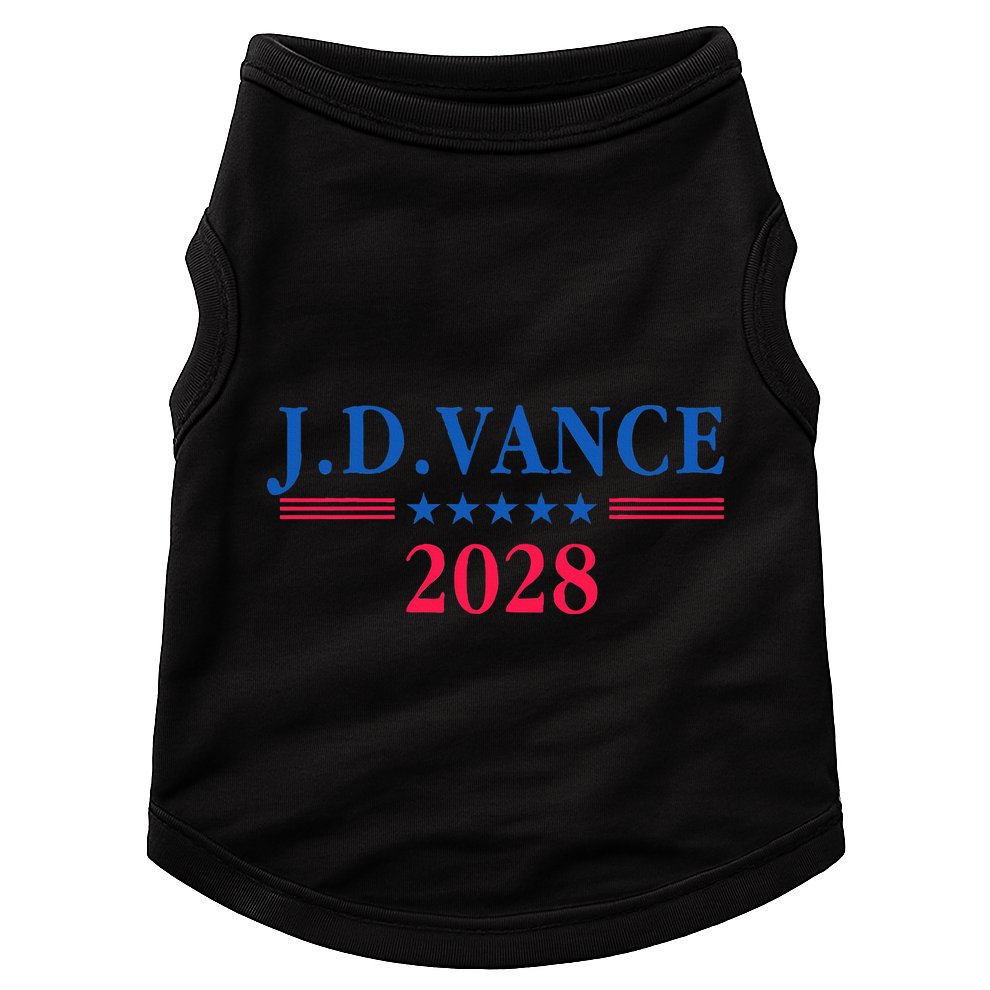 Jd Vance 2028 President Election Campaign Trump Legacy Maga Doggie Tank