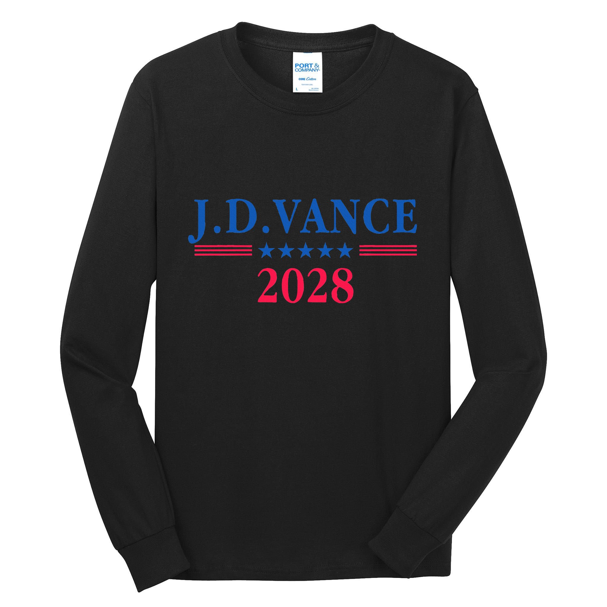 Jd Vance 2028 President Election Campaign Trump Legacy Maga Tall Long Sleeve T-Shirt