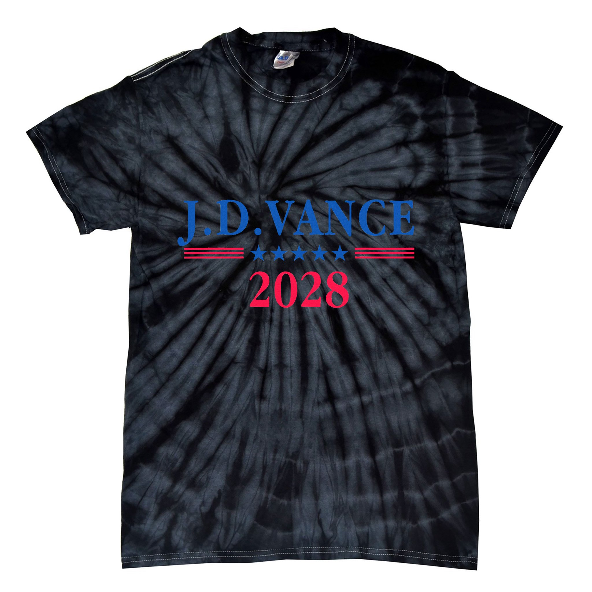 Jd Vance 2028 President Election Campaign Trump Legacy Maga Tie-Dye T-Shirt