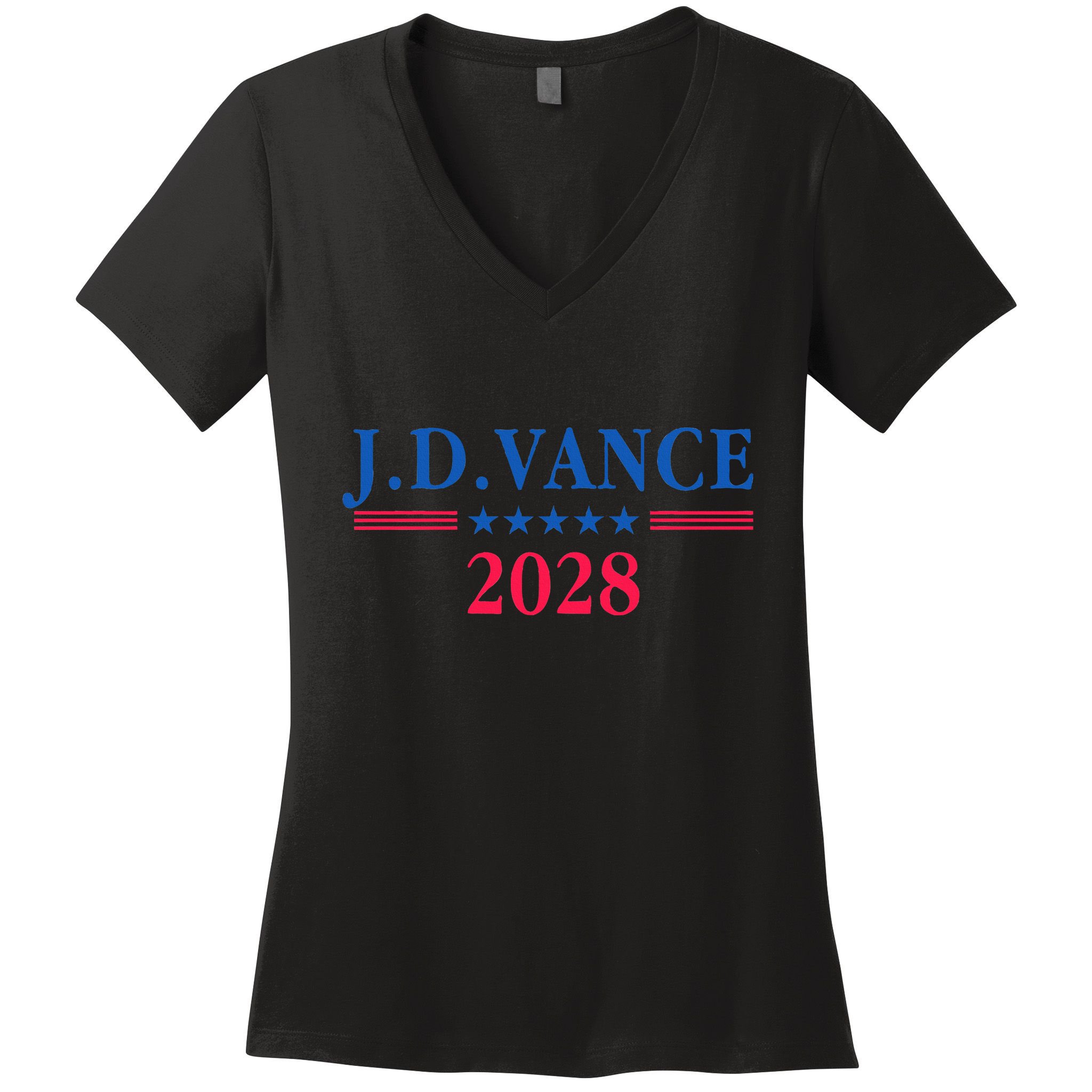 Jd Vance 2028 President Election Campaign Trump Legacy Maga Women's V-Neck T-Shirt