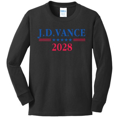 Jd Vance 2028 President Election Campaign Trump Legacy Maga Kids Long Sleeve Shirt