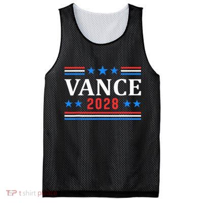 Jd Vance 2028 Vance For President Vote Republican Mesh Reversible Basketball Jersey Tank