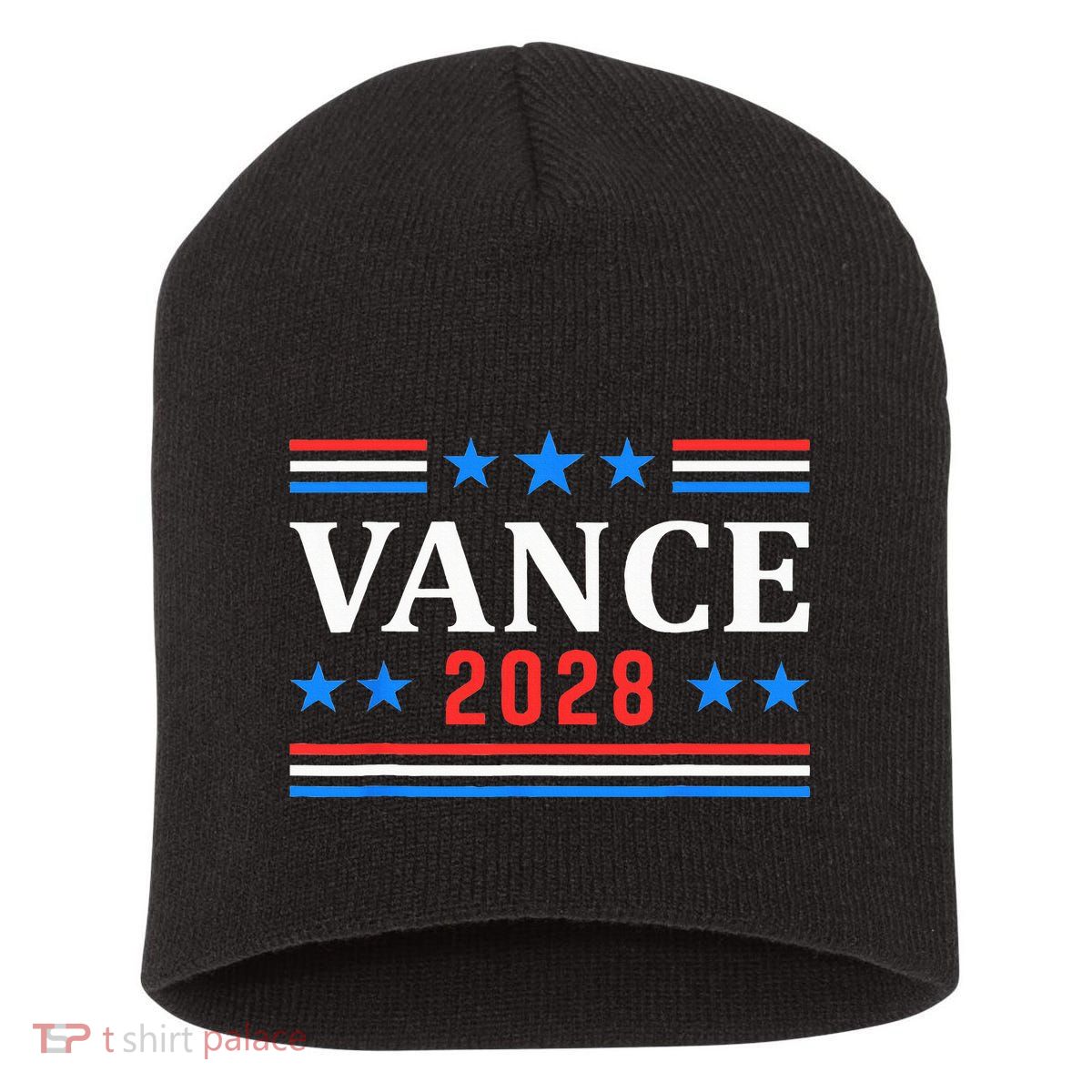 Jd Vance 2028 Vance For President Vote Republican Short Acrylic Beanie