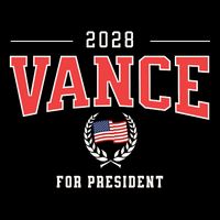 JD Vance 2028 for President Republican Patriotic US Flag Cooling Performance Crew T-Shirt