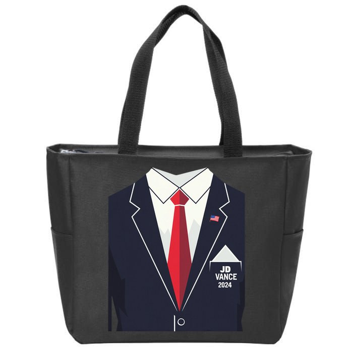 Jd Vance 2024 Halloween Costume 2024 Zip Tote Bag