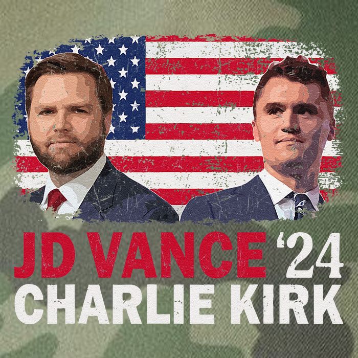 Jd Vance And Charlie Kirk Legacy Tie Dye Trucker Hat
