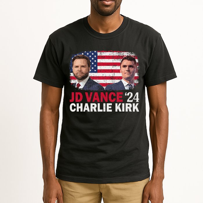 Jd Vance And Charlie Kirk Tall T-Shirt