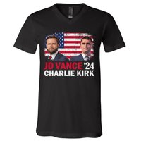 Jd Vance And Charlie Kirk V-Neck T-Shirt