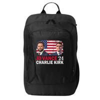 Jd Vance And Charlie Kirk City Backpack