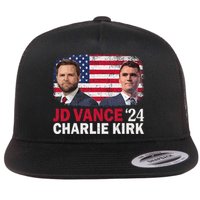 Jd Vance And Charlie Kirk Flatbill Hat