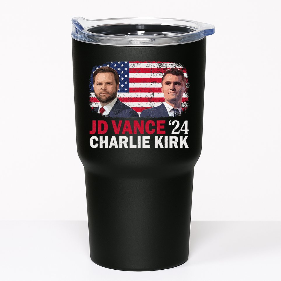 Jd Vance And Charlie Kirk Tumbler