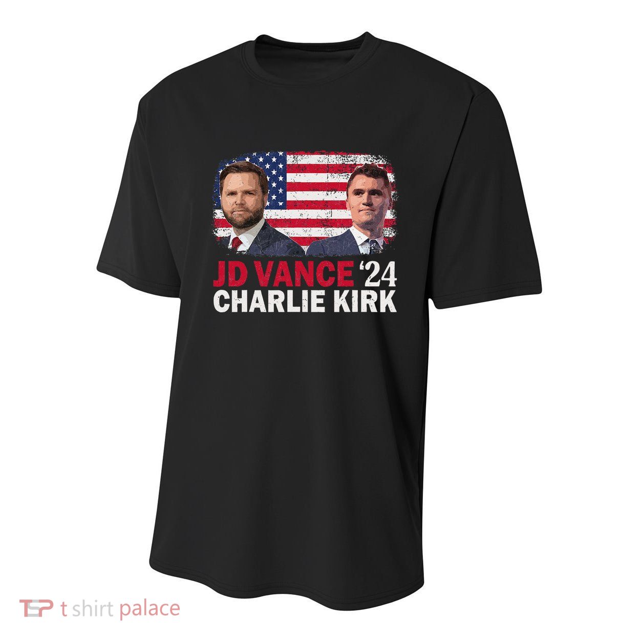 Jd Vance And Charlie Kirk Youth Performance Sprint T-Shirt
