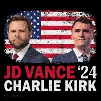 Jd Vance And Charlie Kirk Poster