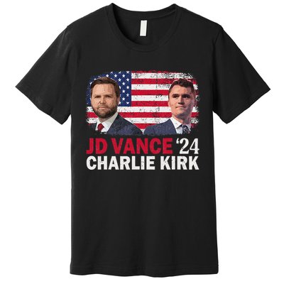 Jd Vance And Charlie Kirk Premium T-Shirt