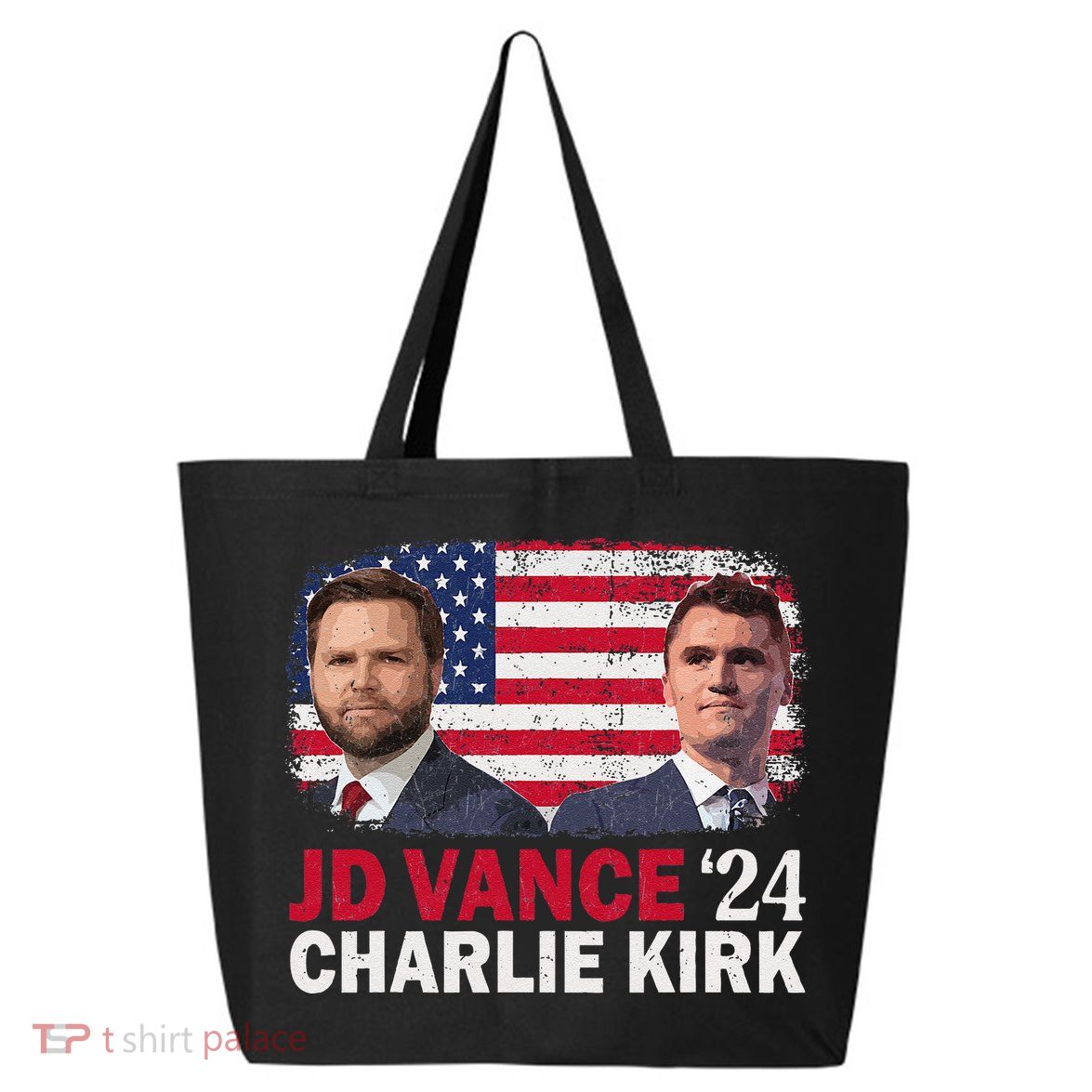 Jd Vance And Charlie Kirk 25L Jumbo Tote