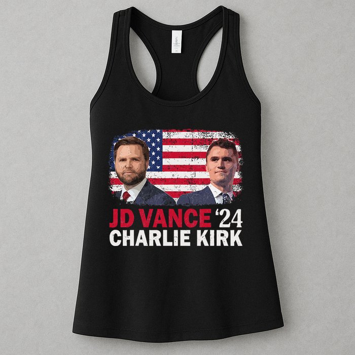 Jd Vance And Charlie Kirk Womens Tank Top