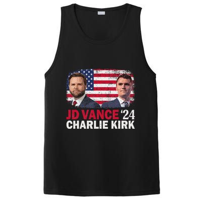 Jd Vance And Charlie Kirk PosiCharge Competitor Tank