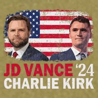 Jd Vance And Charlie Kirk Garment-Dyed Women's Muscle Tee