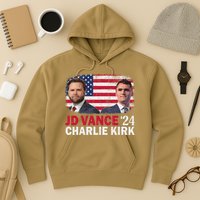 Jd Vance And Charlie Kirk Hoodie