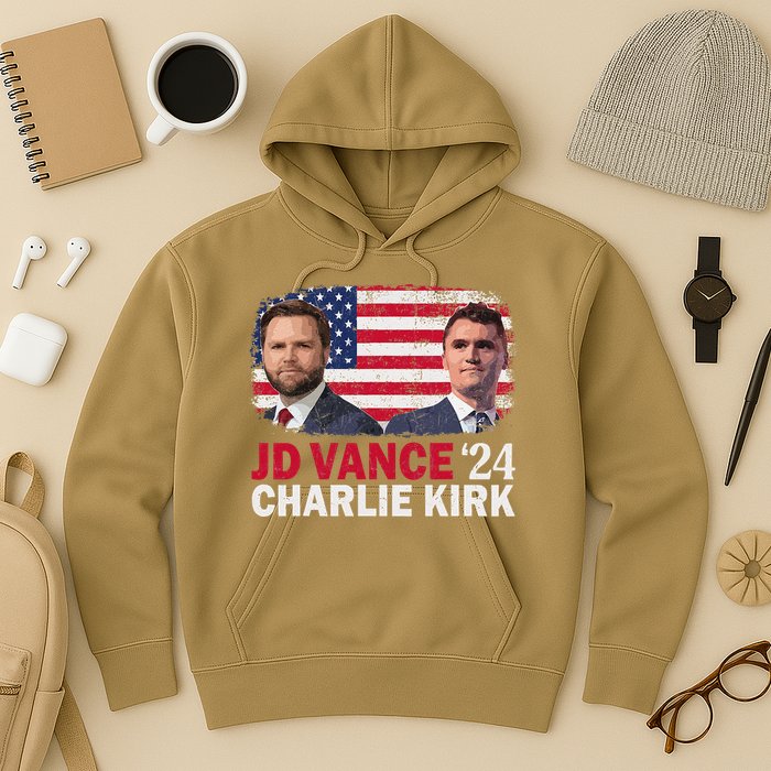 Jd Vance And Charlie Kirk Hoodie