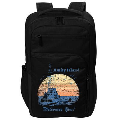 Jaws Vintage Amity Island Impact Tech Backpack