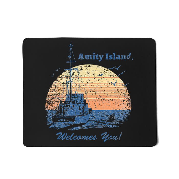 Jaws Vintage Amity Island Mousepad