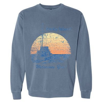 Jaws Vintage Amity Island Garment-Dyed Sweatshirt