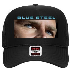 Jd Vance Blue Steel High Crown Mesh Back Trucker Hat