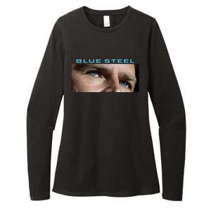 Jd Vance Blue Steel Womens CVC Long Sleeve Shirt