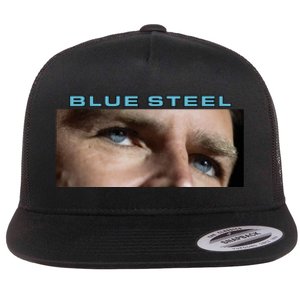 Jd Vance Blue Steel Flat Bill Trucker Hat