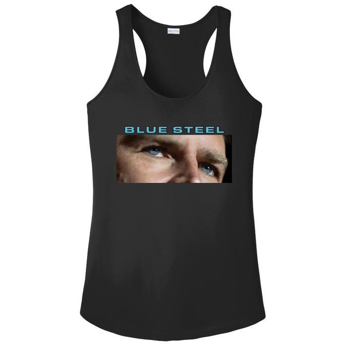 Jd Vance Blue Steel Ladies PosiCharge Competitor Racerback Tank