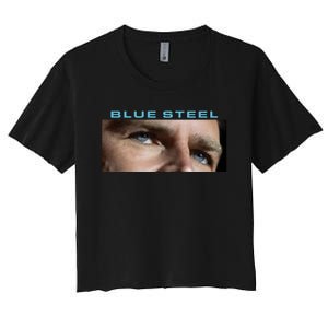 Jd Vance Blue Steel Women's Crop Top Tee