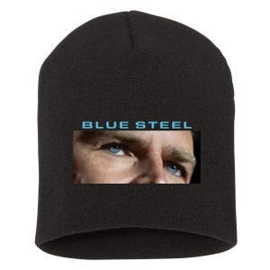 Jd Vance Blue Steel Short Acrylic Beanie