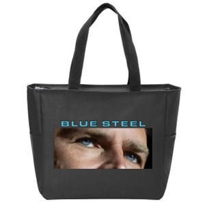 Jd Vance Blue Steel Zip Tote Bag