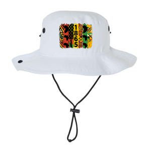 Junenth Vibes Black History Junenth 1865 Flag Cool Gift Legacy Cool Fit Booney Bucket Hat