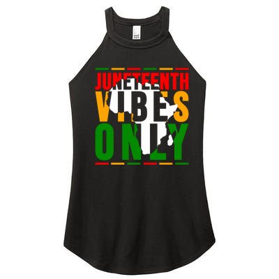 Juneteenth Vibes Black History Month African American Women’s Perfect Tri Rocker Tank