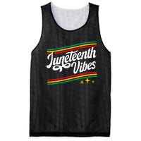 Juneteenth Vibes Black History Month Black Proud Mesh Reversible Basketball Jersey Tank