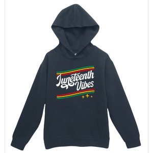 Juneteenth Vibes Black History Month Black Proud Urban Pullover Hoodie