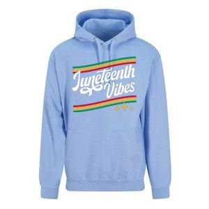 Juneteenth Vibes Black History Month Black Proud Unisex Surf Hoodie