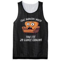 Jd Vance Couch That Moment When You See Jd Coming Mesh Reversible Basketball Jersey Tank