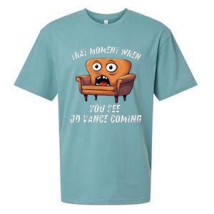 Jd Vance Couch That Moment When You See Jd Coming Sueded Cloud Jersey T-Shirt