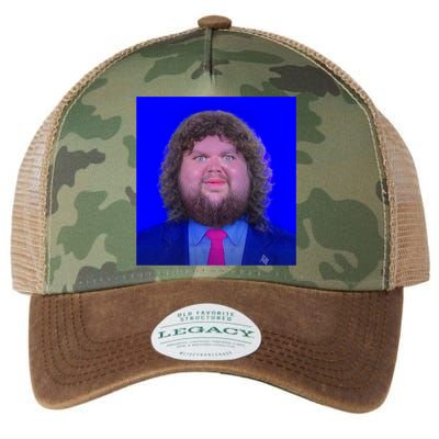 JD Vance Face Meme Legacy Tie Dye Trucker Hat
