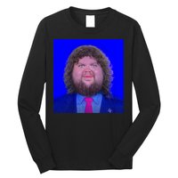 JD Vance Face Meme Long Sleeve Shirt