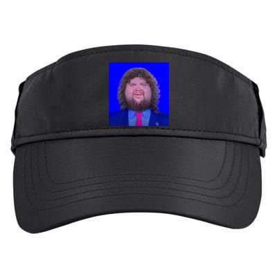 JD Vance Face Meme Adult Drive Performance Visor