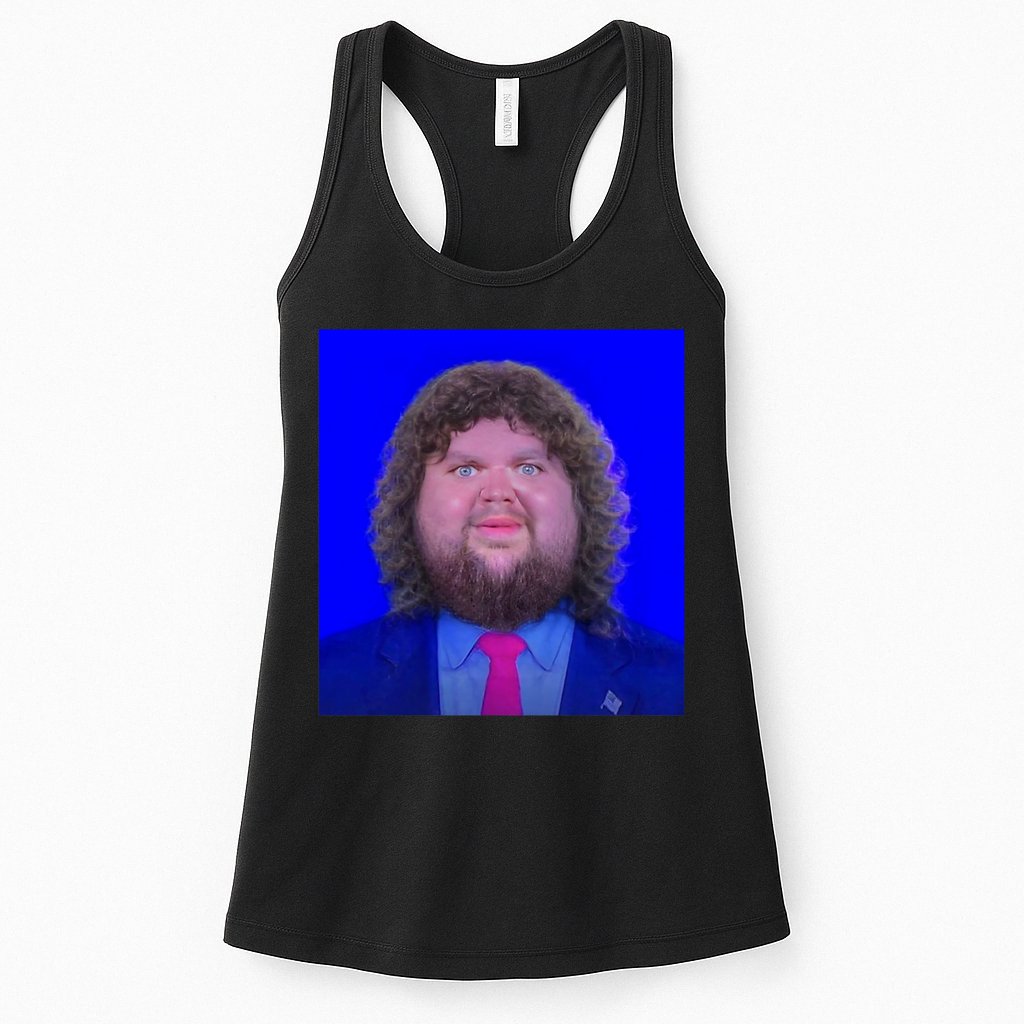 JD Vance Face Meme Womens Tank Top