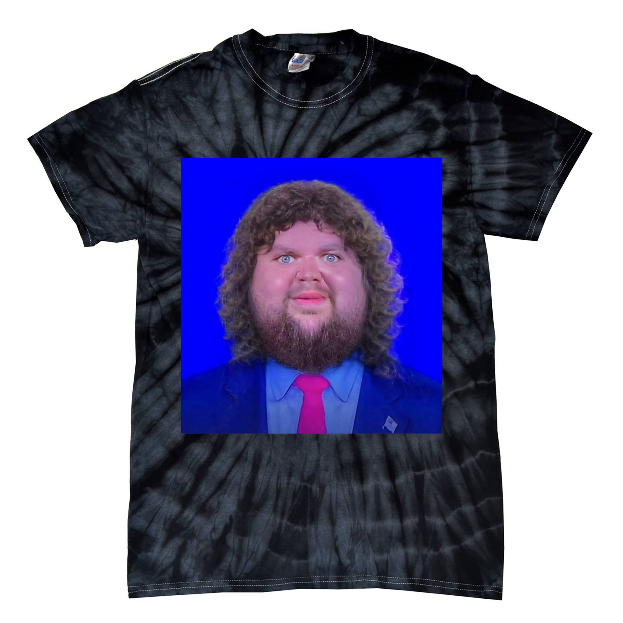 JD Vance Face Meme Tie-Dye T-Shirt