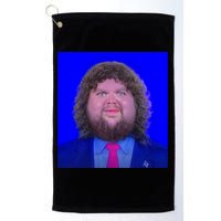 JD Vance Face Meme Golf Towel