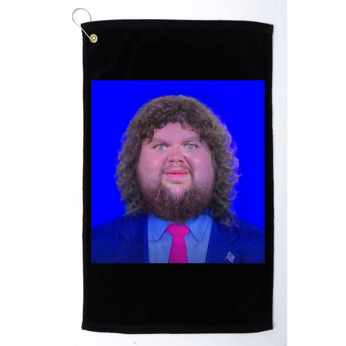 JD Vance Face Meme Golf Towel