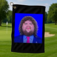 JD Vance Face Meme Golf Towel