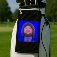 JD Vance Face Meme Golf Towel